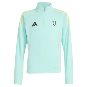 adidas - Sudadera com zíper júnior Treinamento Juventus 25/26 Tiro Competition – Semi Flash Aqua