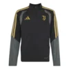 adidas - Sudadera com zíper júnior Treinamento Juventus 26/27 Cup Tiro – Black / Grey Six