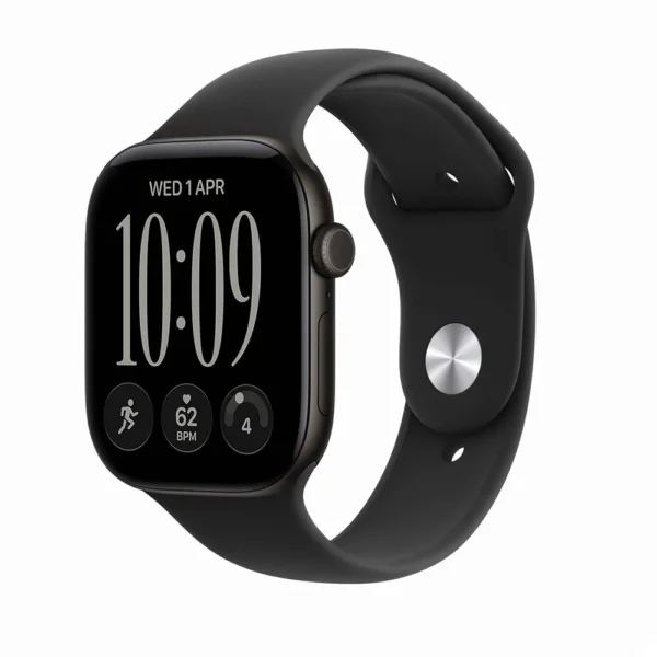 Apple - Watch Series 12 GPS 42 mm Sport Band smartwatch