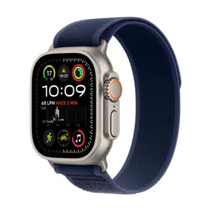 Apple - Watch Ultra 2 smartwatch - Natural Titanium / Blue