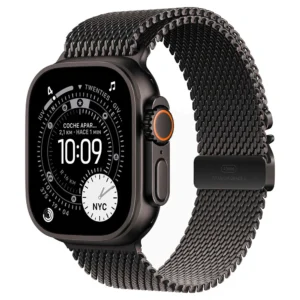 Apple - Watch Ultra 3GPS + Cellular 49 mm Titanium Case Milanese Loop