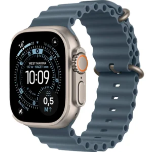 Apple - Watch Ultra 3GPS + Cellular 49 mm Titanium Case Ocean Band