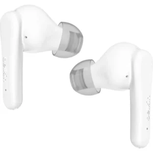 Belkin - Fones de ouvido sem fio SoundForm Rhythm ANC - White
