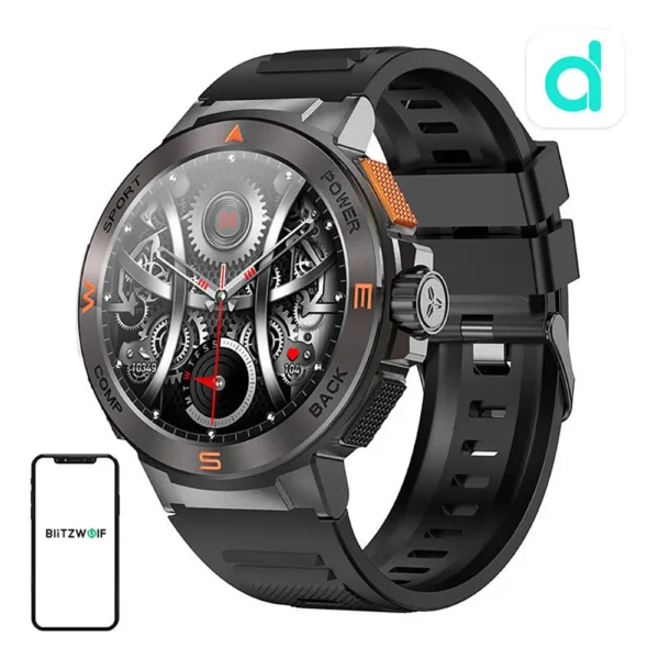 Blitzwolf - Smartwatch BW-AT5 - Black