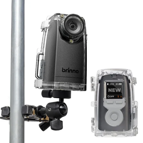 brinno-camera-de-acao-bcc300-c-clamp-edition.webp Brinno - Câmera de ação BCC300-C Clamp Edition - Blue / Black / Transparent