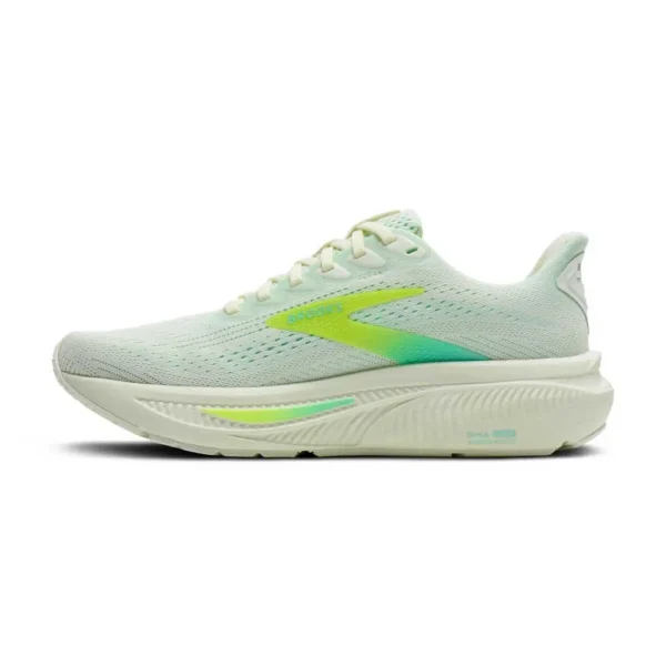 Brooks Tênis de corrida estreitos Ghost 17 – Feminino – White / Grey / Dayglow