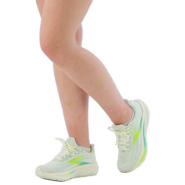 Brooks Tênis de corrida estreitos Ghost 17 – Feminino – White / Grey / Dayglow
