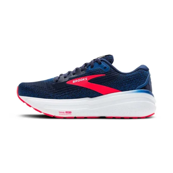 Brooks Tênis de corrida estreitos Ghost Max 2 – Feminino – Blue / Black / White