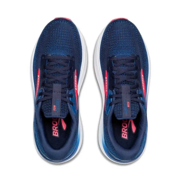 Brooks Tênis de corrida estreitos Ghost Max 2 – Feminino – Blue / Black / White