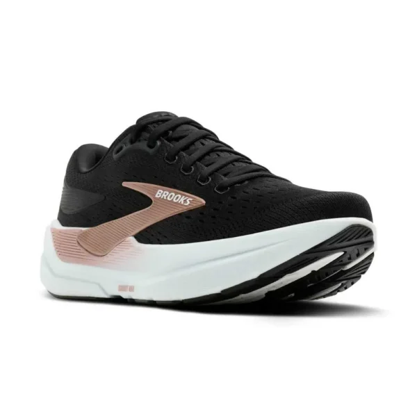 Brooks Tênis de corrida estreitos Ghost Max 3 – Feminino – Black / Grey / White / White