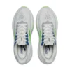 Brooks Tênis de corrida Ghost 17 – Masculino – Oyster / Beacon Blue / Gecko