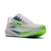 Brooks Tênis de corrida Ghost 17 – Masculino – Oyster / Beacon Blue / Gecko