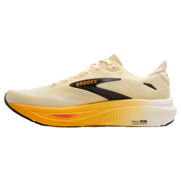 Brooks Tênis de corrida Ghost 18 – Masculino – Rutabaga / Tigerlily / Orange