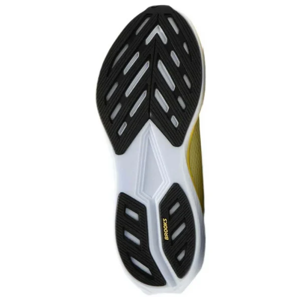 Brooks Tênis de corrida Hyperion 3 – Masculino – Luminary / Black / Yellow