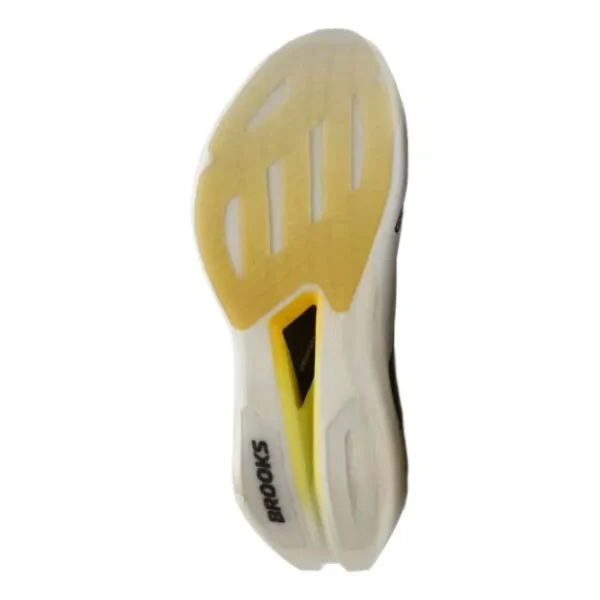Brooks Tênis de corrida Hyperion Elite 6 – Unissex – Vaporous Grey / Yellow / Black