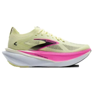 Brooks Tênis de corrida Hyperion Max 3 – Feminino – Luminary / Cyber Pink / Black