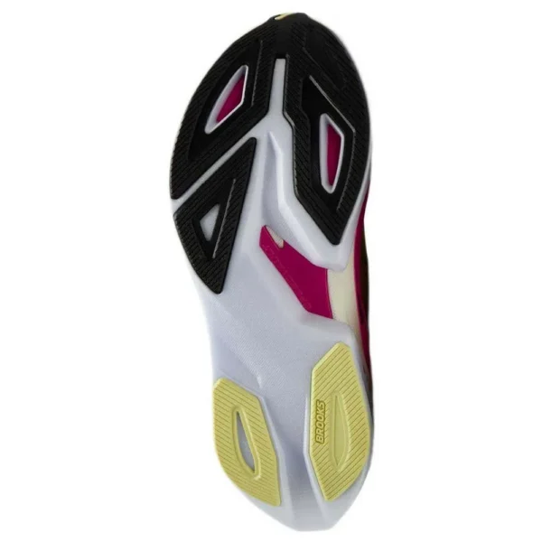 Brooks Tênis de corrida Hyperion Max 3 – Feminino – Luminary / Cyber Pink / Black