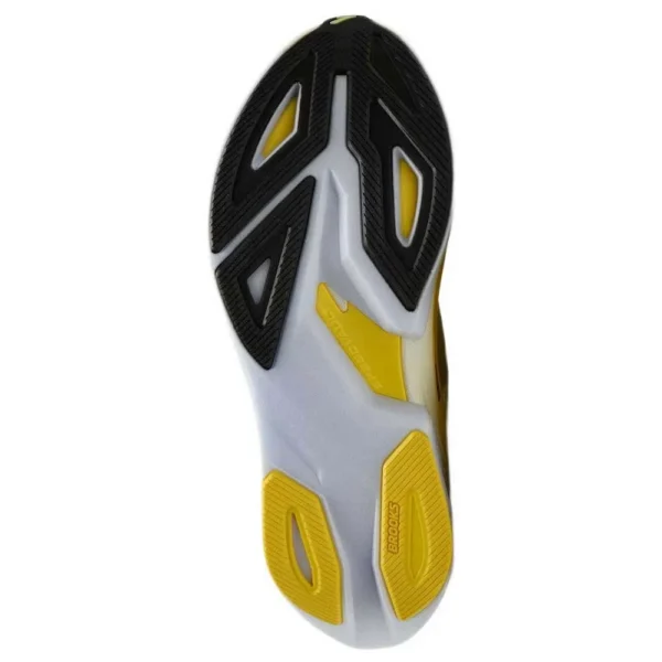 Brooks Tênis de corrida Hyperion Max 3 – Masculino – Luminary / Cyber Yellow / Black