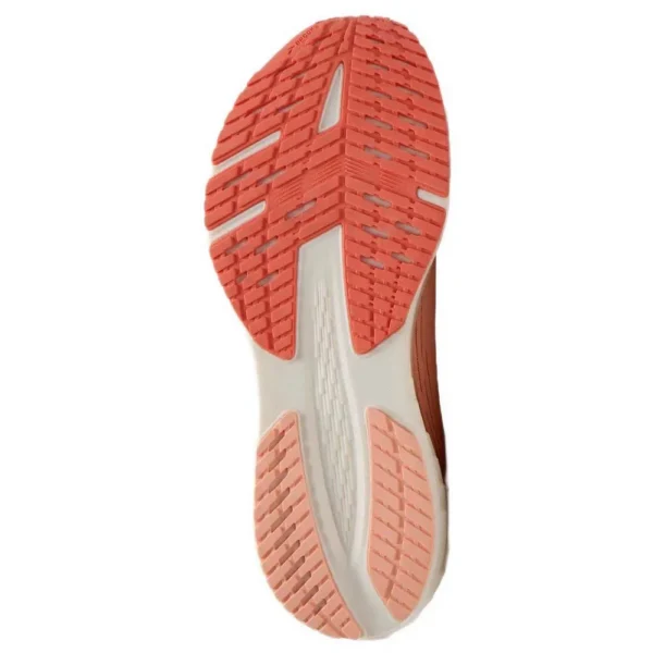 Brooks Tênis de corrida Launch 12 – Feminino – Peach / Coconut / Peach Echo