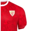 Castore - Camiseta de manga curta Antes do jogo Athletic Club 25/26 – Masculino – Racing Red / Brilliant White