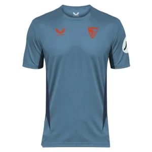 Castore - Camiseta de manga curta Treinamento Sevilla FC 24/25 PRO Players – Masculino – Coronet Blue / Peacoat