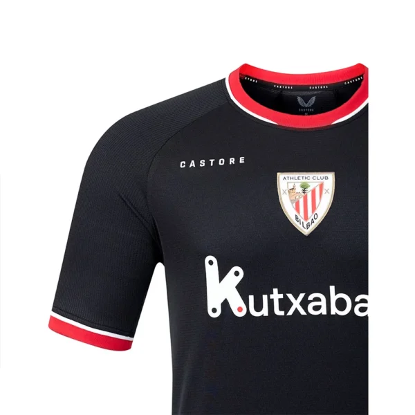 Castore - Camiseta de manga curta Visitante Athletic Club Bilbao 26/27 – Masculino – Black