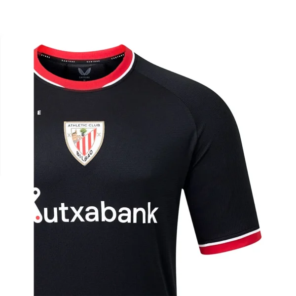 Castore - Camiseta de manga curta Visitante Athletic Club Bilbao 26/27 – Masculino – Black
