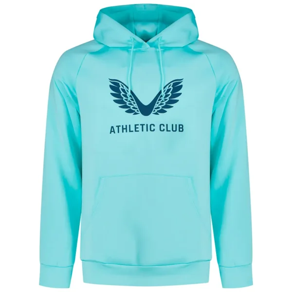 Castore - Moletom com capuz Apresentação Athletic Club 25/26 – Masculino – Aruba Blue