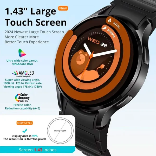 Colmi - Smartwatch I28 Ultra - Gold