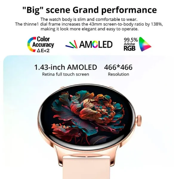 Colmi - Smartwatch V89 - Silver