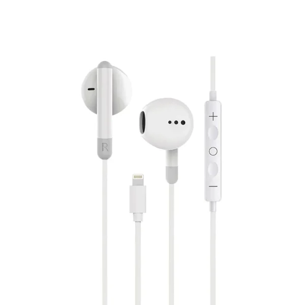 Contact - Fones de ouvido Earphone lightning 1.2 m - White