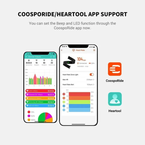 Coospo - Sensor de frequência cardíaca H9Z