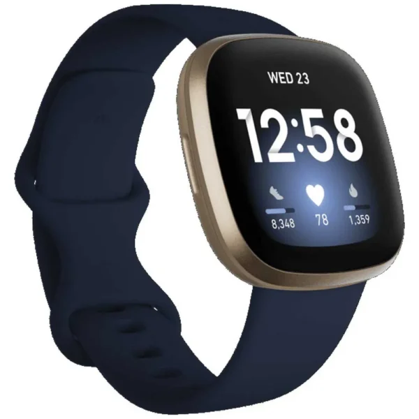 Fitbit - Relógio Versa 3 - Blue / Gold