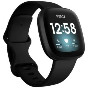 Fitbit - Relógio Versa 3 - Black / Black