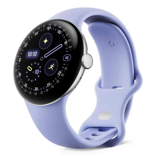 Google - Smartwatch Pixel Watch 4 - Silver / White