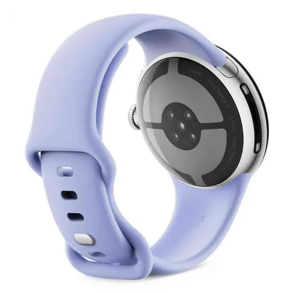 Google - Smartwatch Pixel Watch 4 - Silver / White