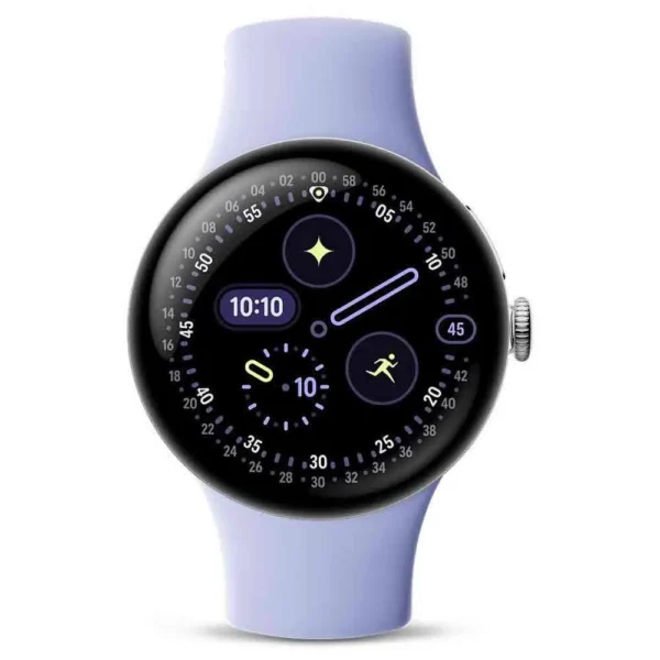 Google - Smartwatch Pixel Watch 4 - Silver / White