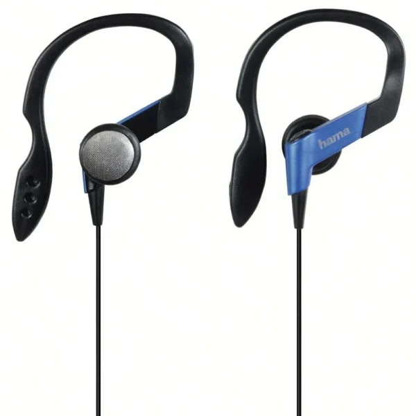 Hama - Auscultadores desportivos sem fios Clip 4Sport - Blue