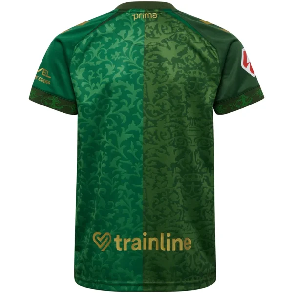 Hummel - Camiseta de manga curta júnior Visitante Real Betis Balompie 26/27 – Verdant Green