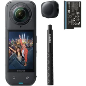 Insta360 - Câmera de ação X5 Starter Bundle - Midnight Black