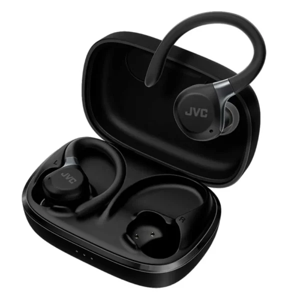 JVC - Auscultadores desportivos sem fios Ha-Ec75T - Black