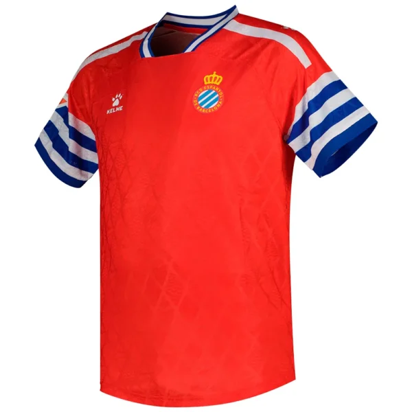 kelme-camiseta-de-manga-curta-visitante-rcd-espanyol-26-27-1.webp Kelme - Camiseta de manga curta Visitante RCD Espanyol 26/27 – Masculino – Red