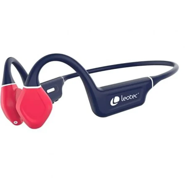 Leotec - Fones de ouvido sem fio LEBONE03B - Blue / Red