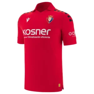 Macron - Camiseta de manga curta Casa CA Osasuna 25/26 – Masculino – Red