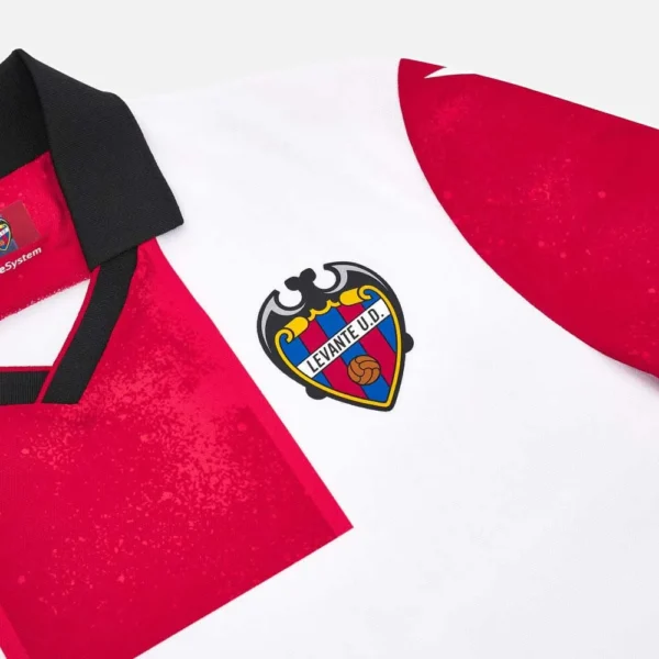 Macron - Camiseta de manga curta júnior Visitante Levante UD 24/25 – Multicolour