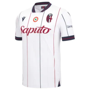 Macron - Camiseta de manga curta Visitante Bologna FC 25/26 – Masculino – White