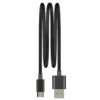 Magic shine - Cabo de carregamento Seemee DV 430 mm USB A-USB C - Black