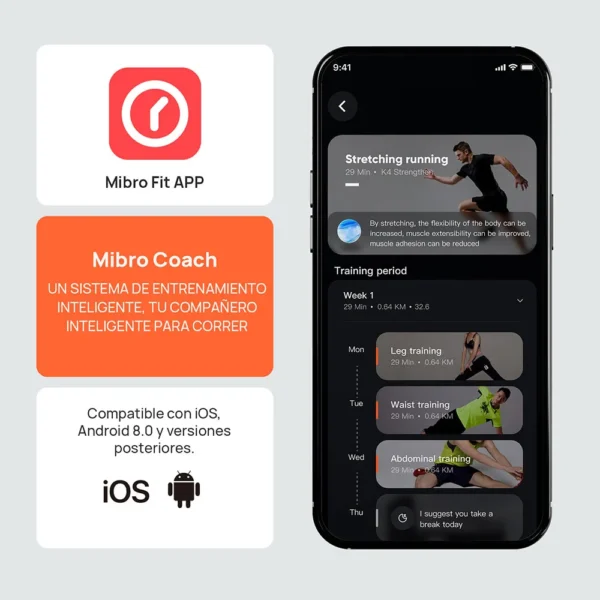 Mibro - Smartwatch GS Pro2 padel