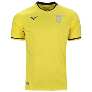Mizuno - Camiseta de manga curta Visitante Lazio 24/25 – Masculino – Tuscan Yellow
