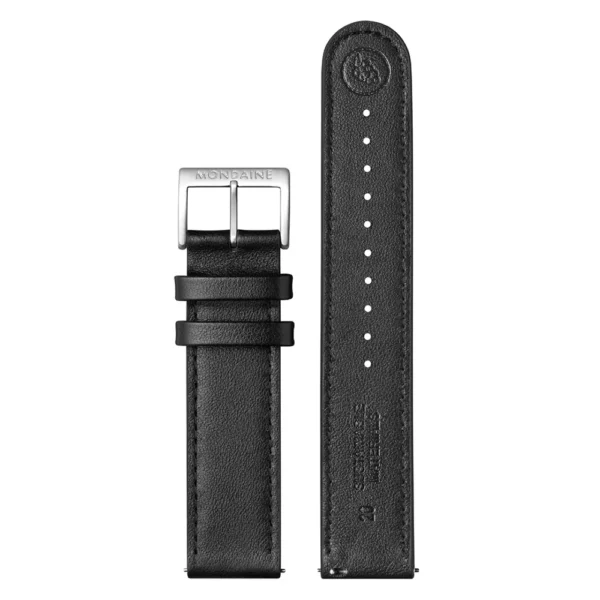 Mondaine - Alça Stop2Go 75x120 mm 20 mm - Black